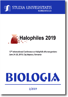 STUDIA UBB BIOLOGIA, Volume 64 (LXIV), No. 1, June 2019