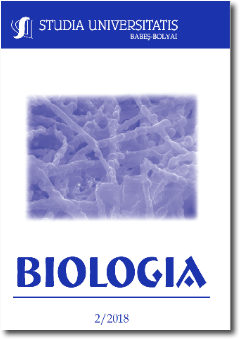 STUDIA UBB BIOLOGIA, Volume 63 (LXIII), No. 2, December 2018
