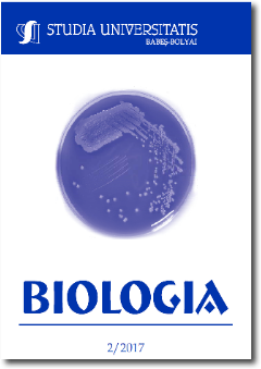 STUDIA UBB BIOLOGIA, Volume 62 (LXII), No. 2, December 2017