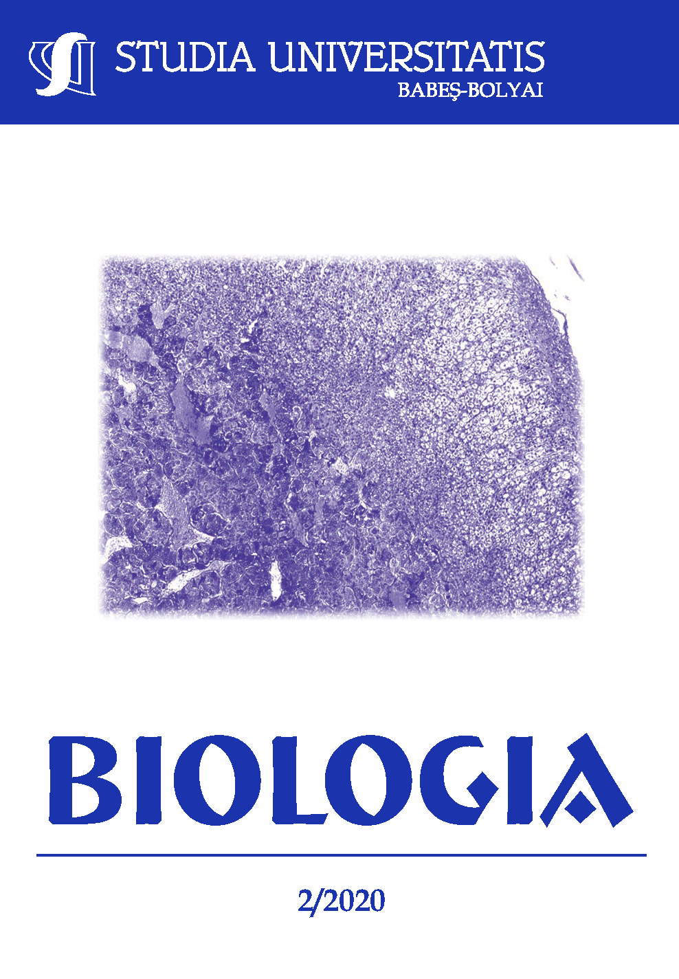 STUDIA UBB BIOLOGIA, Volume 65 (LXV), No. 2, December 2020