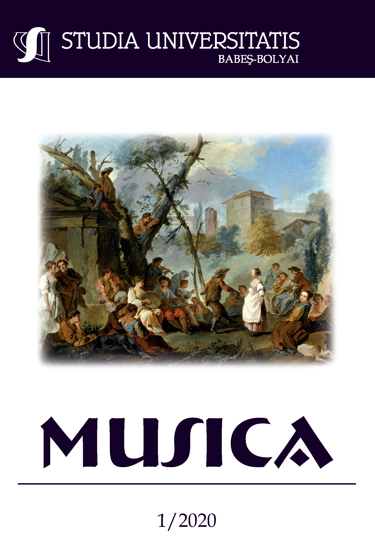 STUDIA UBB MUSICA, Volume 65 (LXV), No. 1, June 2020