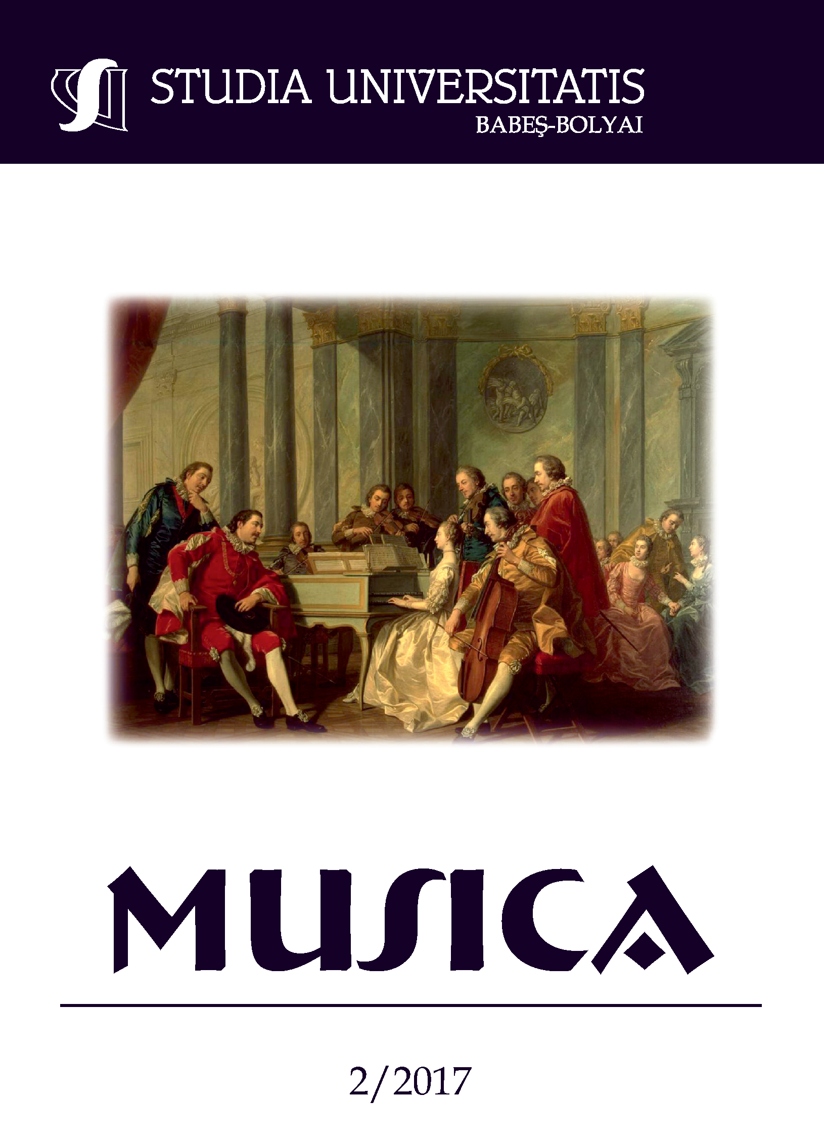 STUDIA UBB MUSICA, Volume 62 (LXII), No. 2, December 2017