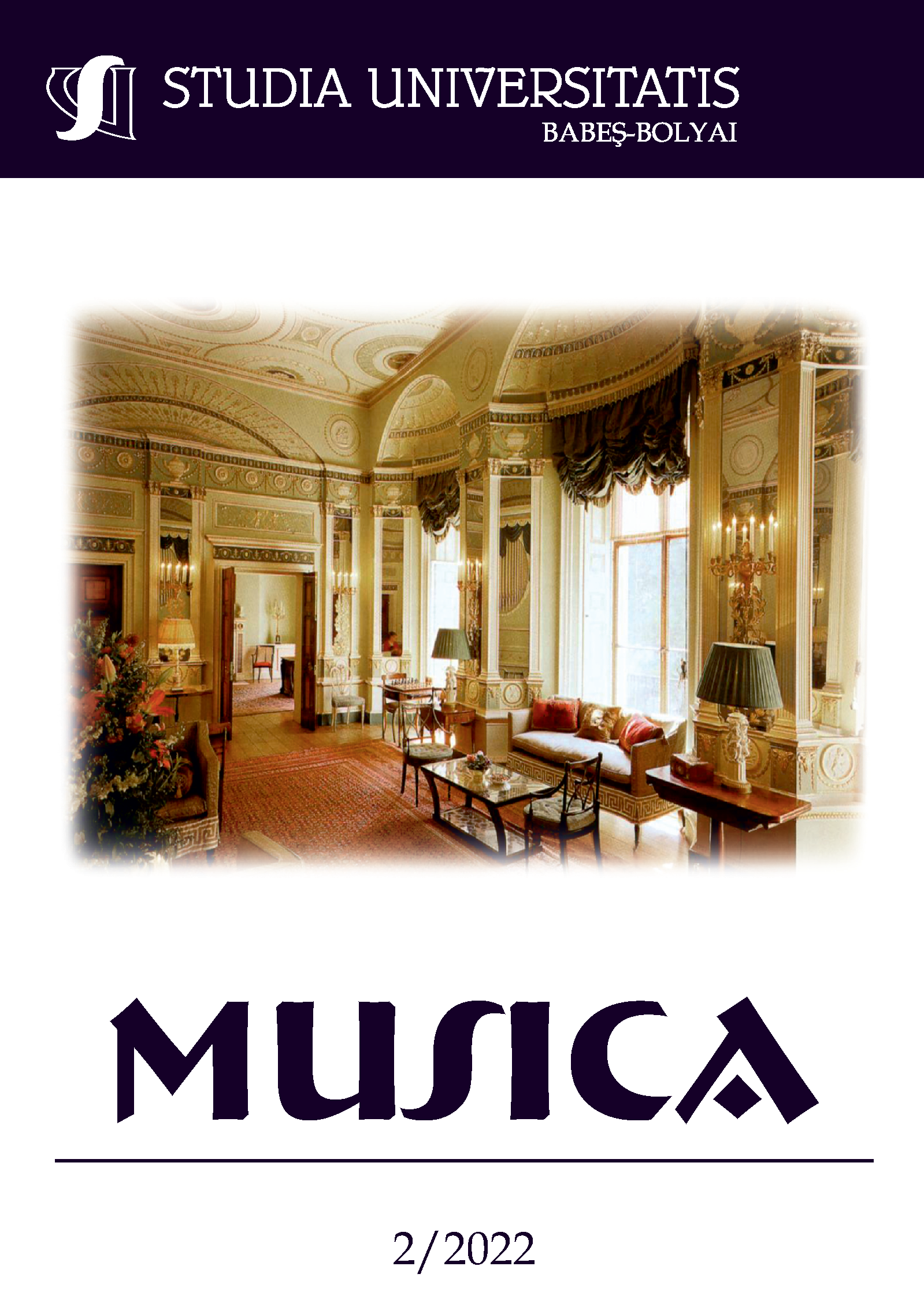 STUDIA UBB MUSICA, Volume 67 (LXVII), No. 2, December 2022