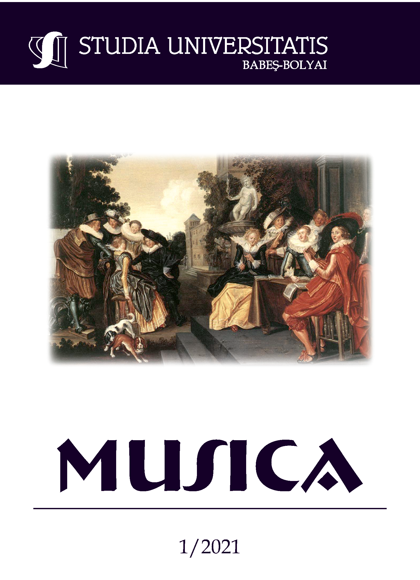 STUDIA UBB MUSICA, Volume 66 (LXVI), No. 1, June 2021