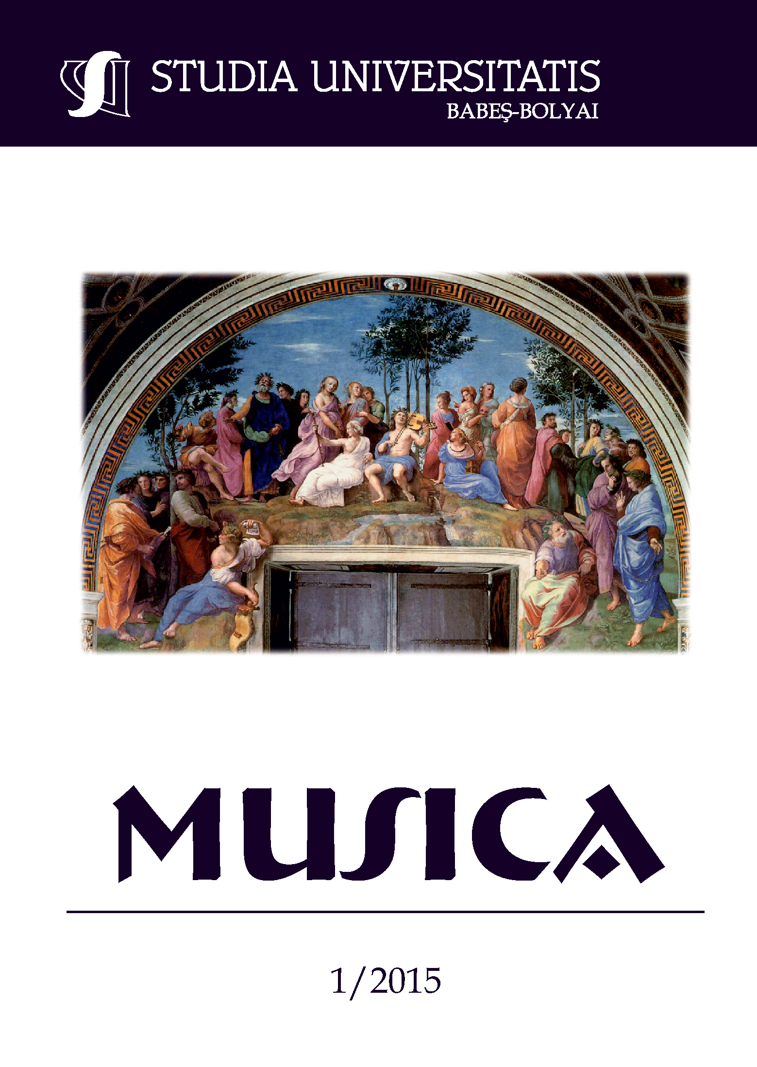 STUDIA UBB MUSICA, Volume 60 (LX), No. 1, June 2015