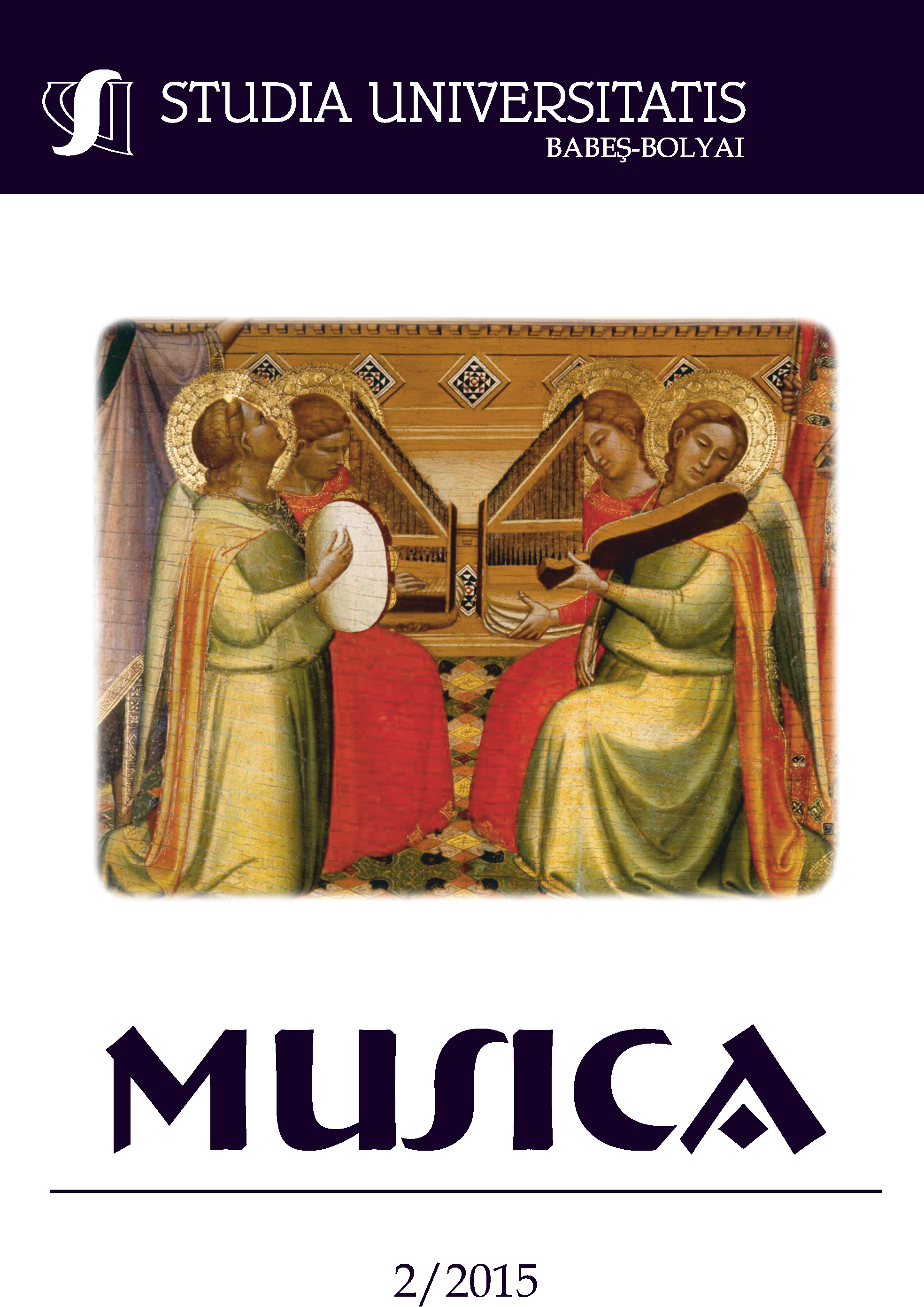 STUDIA UBB MUSICA, Volume 60 (LX), No. 2, December 2015