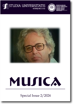 STUDIA UBB MUSICA, Volume 69 (LXIX), Special Issue 2, July 2024