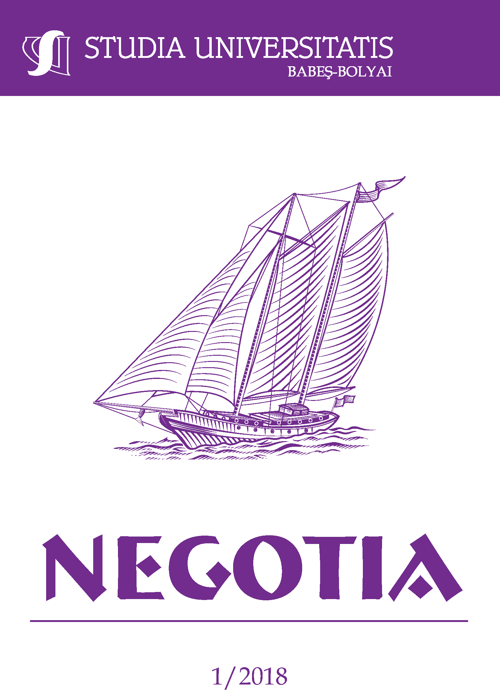 STUDIA UBB NEGOTIA, Volume 63 (LXIII), No. 1, March 2018