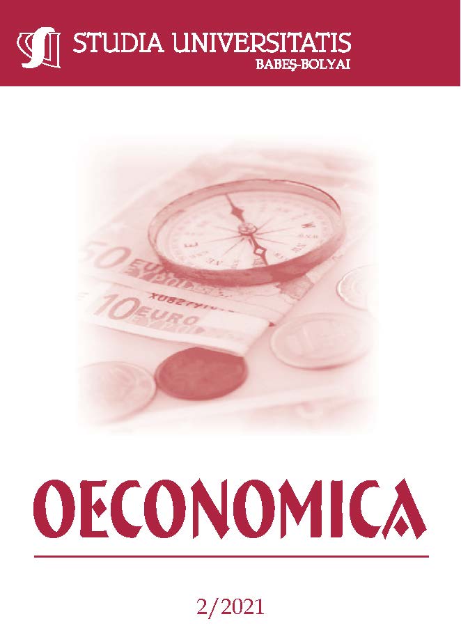 STUDIA UBB OECONOMICA, Volume 66 (LXVI), Issue 2, August 2021