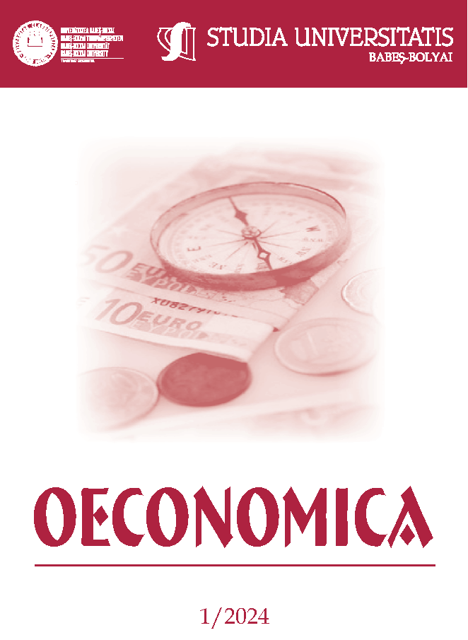 STUDIA UBB OECONOMICA, Volume 69 (LXIX), Issue 1, April 2024