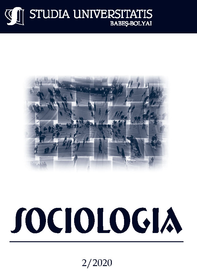 STUDIA UBB SOCIOLOGIA, Volume 65 (LXV), No. 2, December 2020