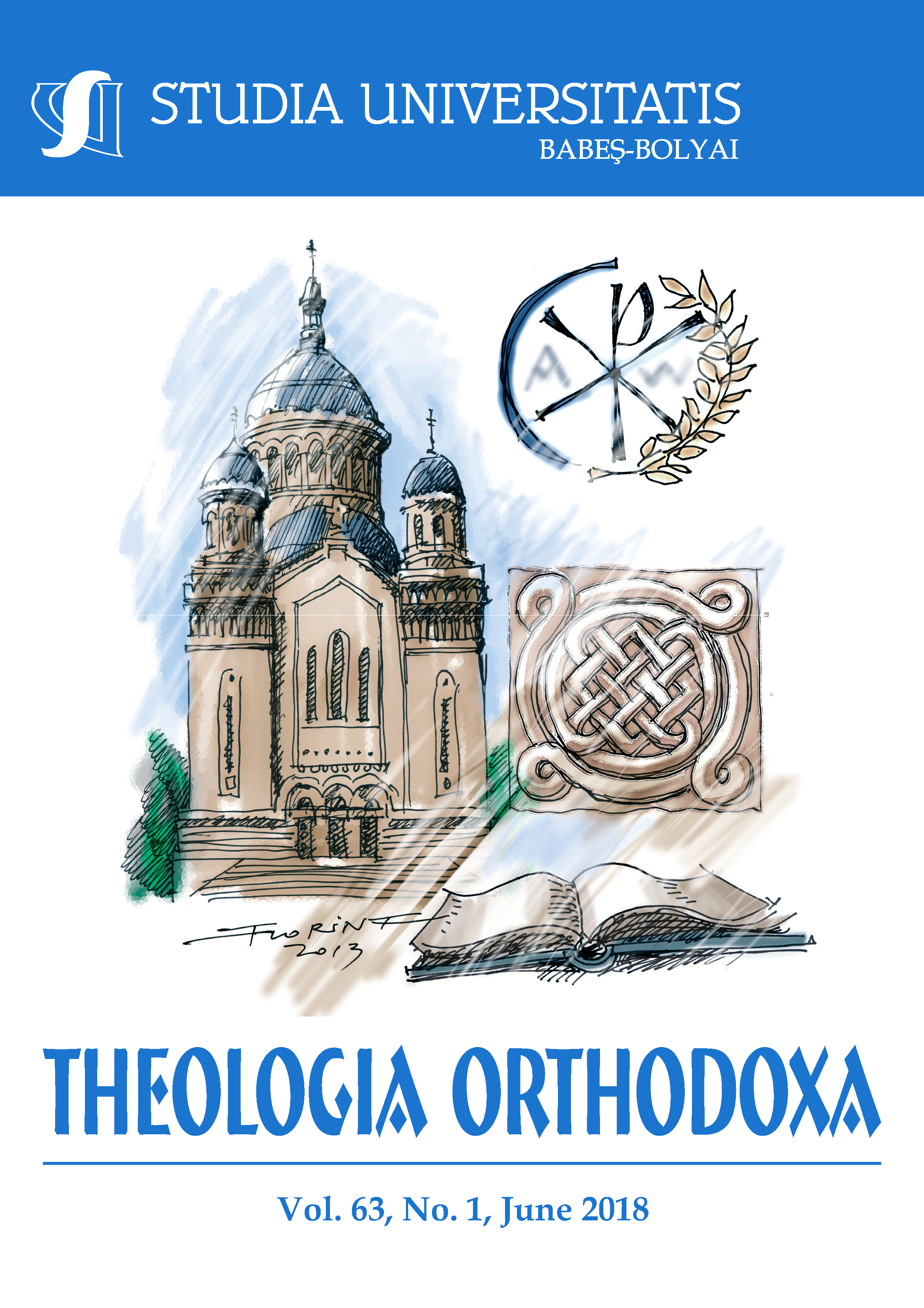 STUDIA UBB THEOLOGIA ORTHODOXA, Volume 63 (LXIII), No. 1, June 2018